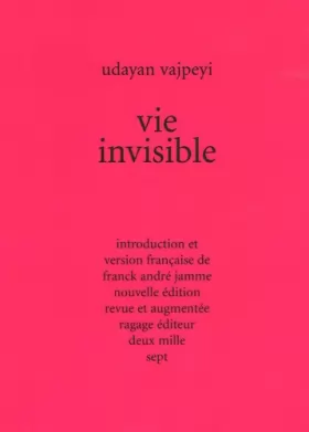 Couverture du produit · Vie invisible: Edition bilingue français-hindi