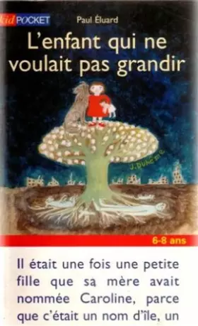 Couverture du produit · L'enfant qui ne voulait pas grandir