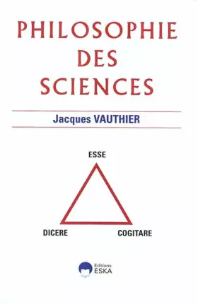 Couverture du produit · Philosophie des sciences