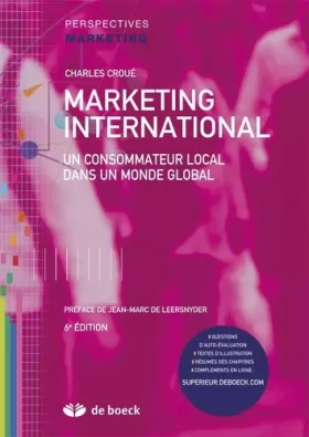Couverture du produit · Marketing international : Un consommateur local dans un monde global