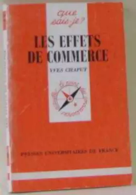 Couverture du produit · Les effets de commerce