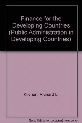 Couverture du produit · Finance for the Developing Countries