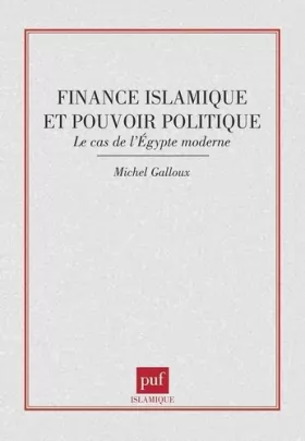 Couverture du produit · Finance islamique et pouvoir politique