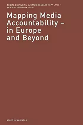 Couverture du produit · Mapping Media Accountability - in Europe and Beyond