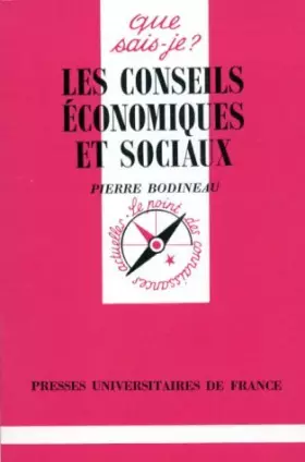 Couverture du produit · Les Conseils économiques et sociaux