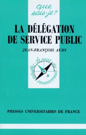 Couverture du produit · La délégation de service public