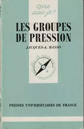 Couverture du produit · Les groupes de pression