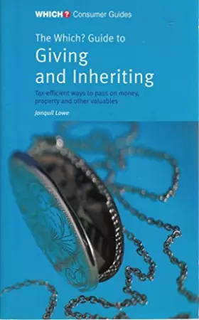 Couverture du produit · "Which?" Guide to Giving and Inheriting