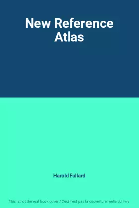 Couverture du produit · New Reference Atlas