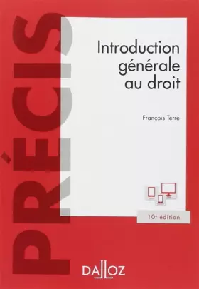 Couverture du produit · Introduction générale au droit - 10e éd.