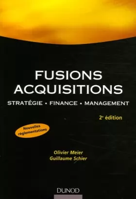 Couverture du produit · Fusions Acquisitions : Stratégie, finance, management