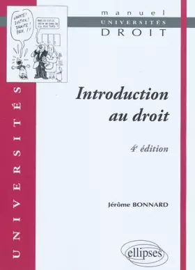 Couverture du produit · Introduction au droit
