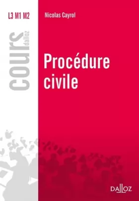 Couverture du produit · Procédure civile - Nouveauté