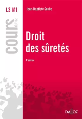 Couverture du produit · Droit des suretés - 8e éd.