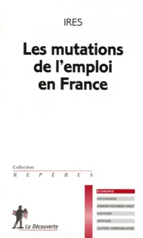 Couverture du produit · Les mutations de l'emploi en France