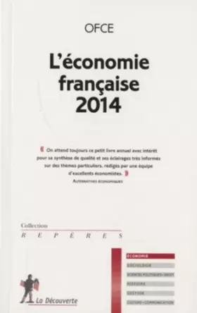 Couverture du produit · ECONOMIE FRANCAISE 2014