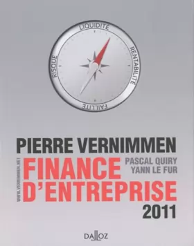 Couverture du produit · Finance d'entreprise : 2011