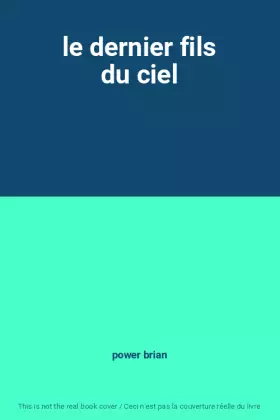 Couverture du produit · le dernier fils du ciel