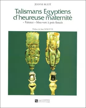 Couverture du produit · Talismans égyptiens d'heureuse maternité: "Faïence" bleu vert à pois foncés