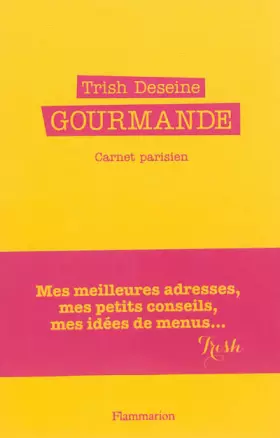 Couverture du produit · Gourmande : Carnet parisien