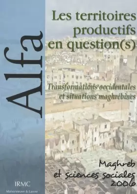 Couverture du produit · Les territoires productifs en question(s) : Transformations occidentales et situations maghrébines