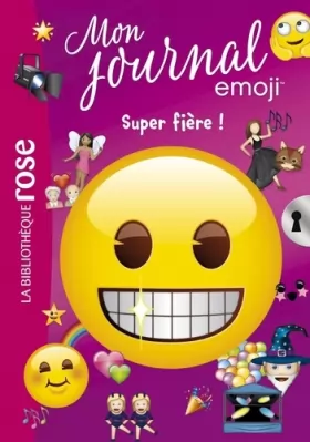 Couverture du produit · Emoji TM mon journal 06 - Super fière !