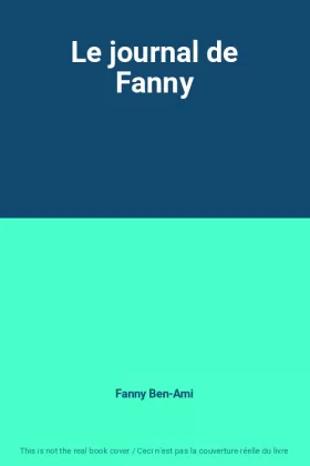 Couverture du produit · Le journal de Fanny