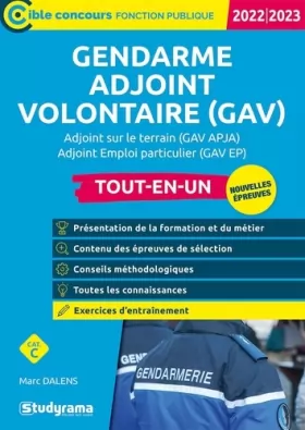 Couverture du produit · Gendarme adjoint volontaire (GAV) – Tout-en-un: 2022/2023