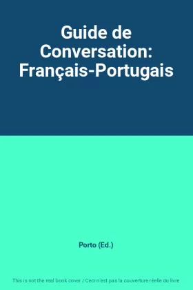 Couverture du produit · Guide de Conversation: Français-Portugais