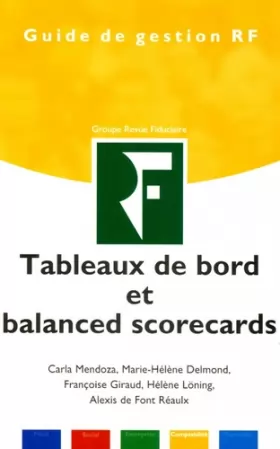 Couverture du produit · Tableaux de bord et balanced scorecards