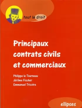 Couverture du produit · Principaux contrats civils et commerciaux