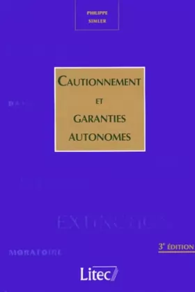 Couverture du produit · Cautionnement et garanties autonomes (ancienne édition)