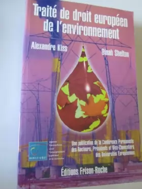 Couverture du produit · Traité de droit européen de l'environnement