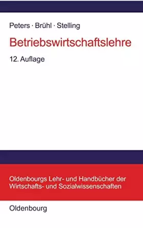 Couverture du produit · Betriebswirtschaftslehre: Einführung
