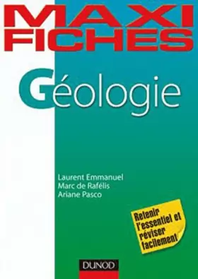 Couverture du produit · Maxi fiches de Géologie - 2e édition - En 80 fiches