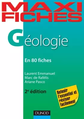 Couverture du produit · Maxi fiches de Géologie - 2e édition - En 80 fiches