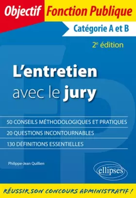 Couverture du produit · L'Entretien avec le Jury 2e Édition
