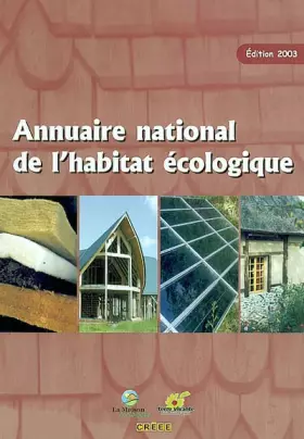 Couverture du produit · Annuaire national de l'habitat écologique