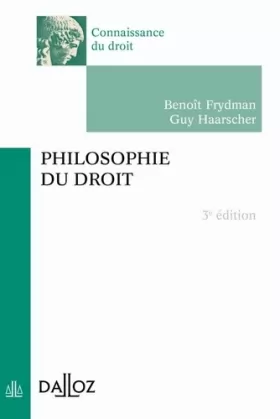 Couverture du produit · Philosophie du droit - 3e ed.: Connaissance du droit