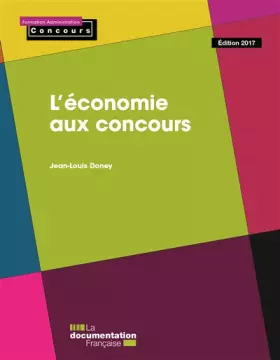 Couverture du produit · L'économie aux concours - Édition 2016-2017