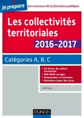 Couverture du produit · Les collectivités territoriales 2016-2017 - 6e éd. - Catégories A, B, C