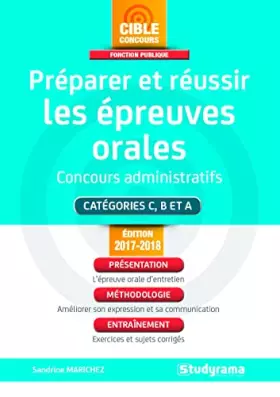 Couverture du produit · Réussir les épreuves orales