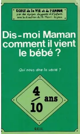 Couverture du produit · Dis moi maman
