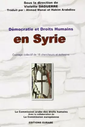 Couverture du produit · Démocratie et Droits Humains en Syrie