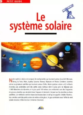 Couverture du produit · Systeme solaire