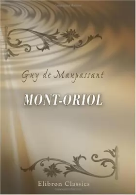 Couverture du produit · Mont-Oriol