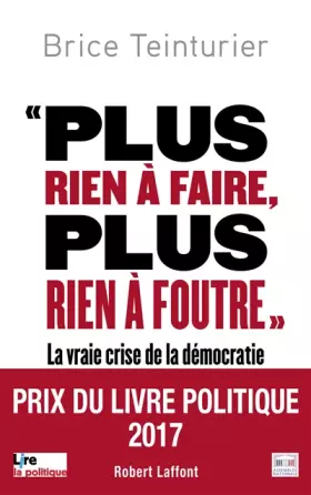 Couverture du produit · Plus rien à faire, plus rien à foutre
