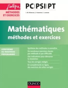 Couverture du produit · Mathématiques Méthodes et Exercices PC-PSI-PT - nouveau programme 2014