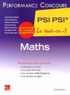 Couverture du produit · Maths 2e année PSI PSI*