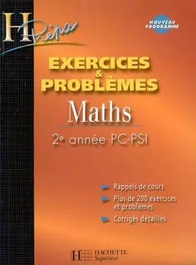 Couverture du produit · Mathématiques PC-PSI 2e année : Exercices et problèmes